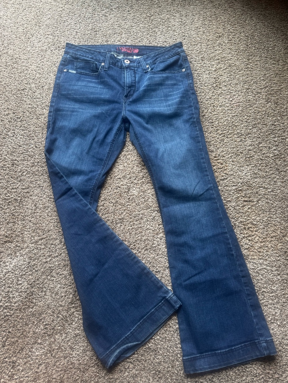 Women's Dark Blue Cinch Jeans